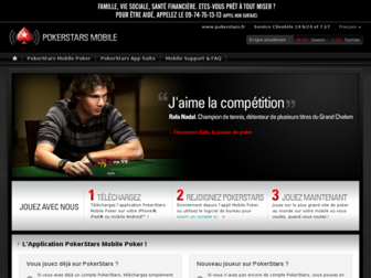 pokerstarsmobile.fr website preview