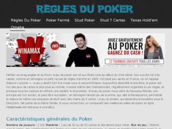 poker-regles.com website preview