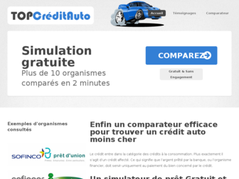 topcreditauto.fr website preview