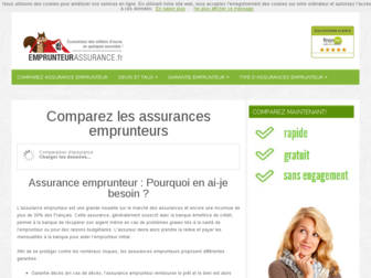 emprunteurassurance.fr website preview