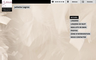 lingerie-besancon.fr website preview