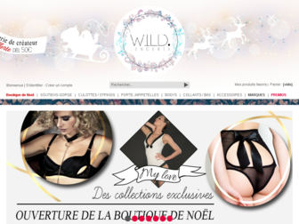 wild-lingerie.com website preview