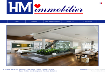 immobilier-narbonne.com website preview