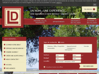ld-immobilier.fr website preview