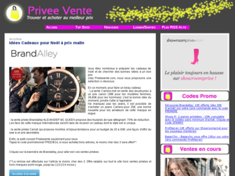 priveevente.com website preview