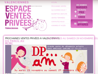 espace-ventes-privees-valenciennes.com website preview