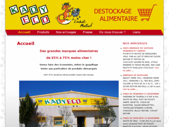 destockage-alimentaire.com website preview