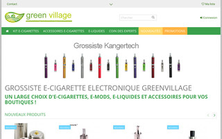 greenvillage.fr website preview