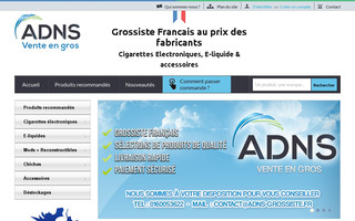 adns-grossiste.fr website preview