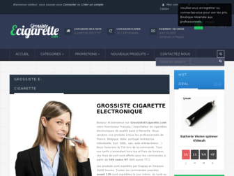 grossisteecigarette.com website preview