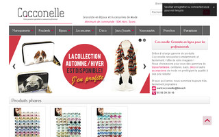cocconelle.com website preview
