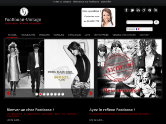 footloose-vintage.com website preview
