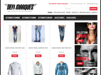 defi-marques.com website preview