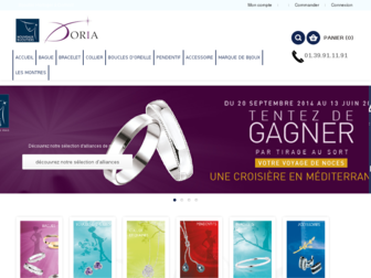 doria-bijouterie.com website preview
