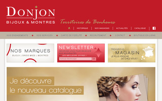 donjon-bijoux.fr website preview