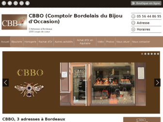 cbbo-bordeaux-achat-or.fr website preview