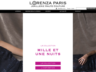 lorenza-paris.com website preview