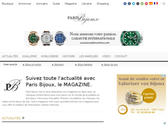 parisbijoux.fr website preview