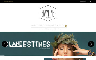 emyline-creation.com website preview