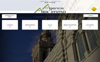 aleximmo.fr website preview