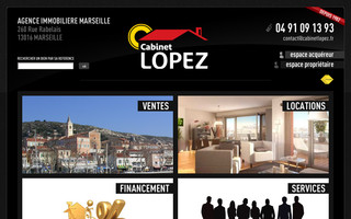 cabinetlopez.fr website preview