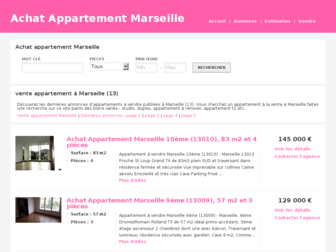 achatappartement-marseille.com website preview