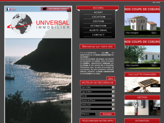 universal-immobilier.com website preview