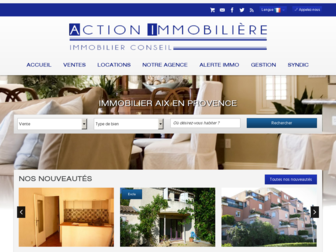 actionimmobiliere-aixenprovence.fr website preview