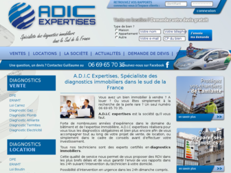 adic-expertises.fr website preview