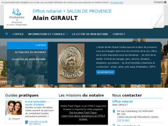 girault-salondeprovence.notaires.fr website preview