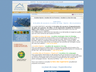 locations-vacances-provence.com website preview