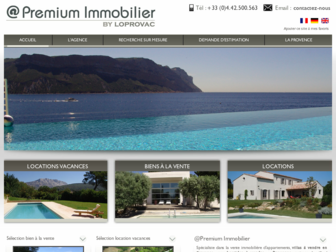 premium-villas-provence.com website preview