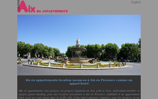 aixenappartements.fr website preview