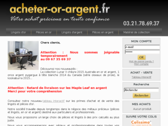 acheter-or-argent.fr website preview