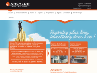 arcylor.fr website preview
