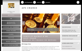 aps-bureau-change-or.fr website preview