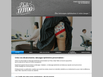 dailytattoo.fr website preview