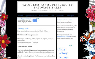 tatouage-paris.fr website preview