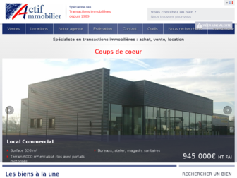 actif-immobilier-caen.fr website preview