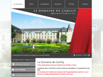 ledomainedecamilly.com website preview
