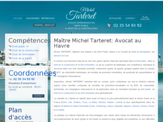 tarteret-avocat.net website preview