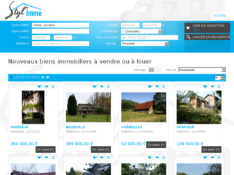 legentil.fr website preview