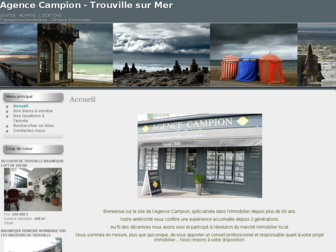agence-campion.fr website preview