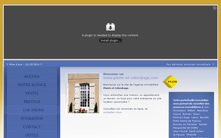 pierre-et-colombage.com website preview