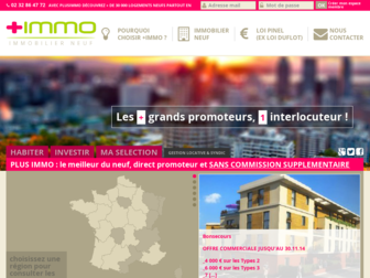 plus-immo-neuf.fr website preview