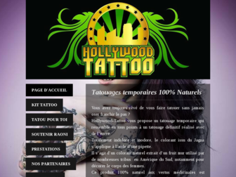 hollywood-tattoo.com website preview