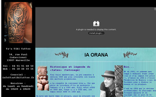tatouagemaori.net website preview