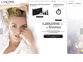 lancome.fr website preview