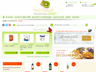 nutri-beaute-sante.com website preview