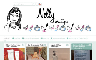 nelly-cosmetique.com website preview